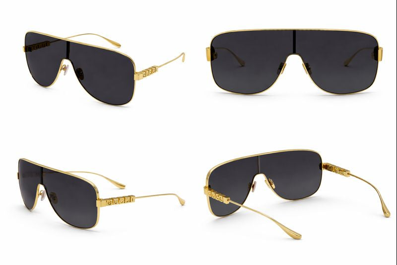 GUCCI GOLD SUNGLASSES