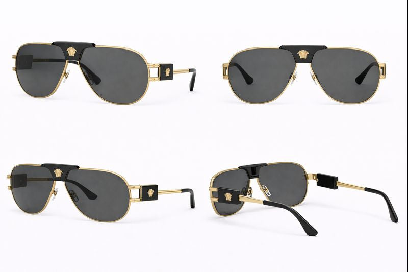 VERSACE PILOT SUNGLASSES