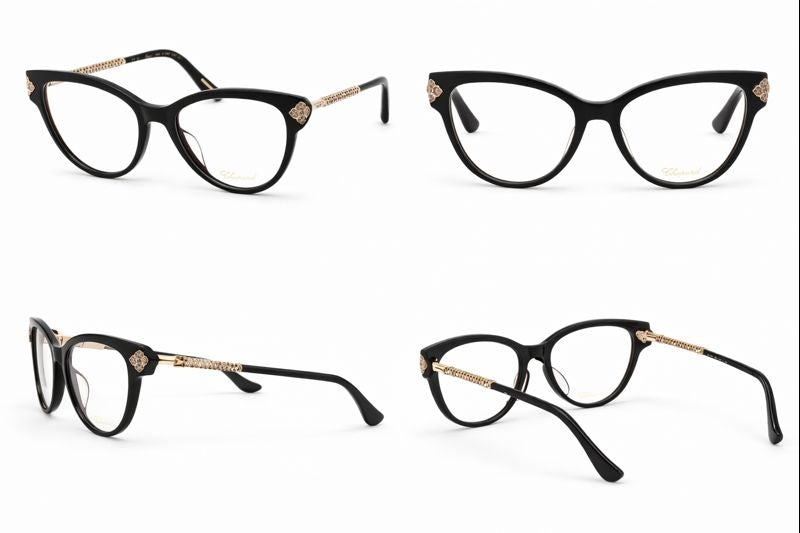 CHOPARD WOMEN'S EYEGLASSES (BLACK)